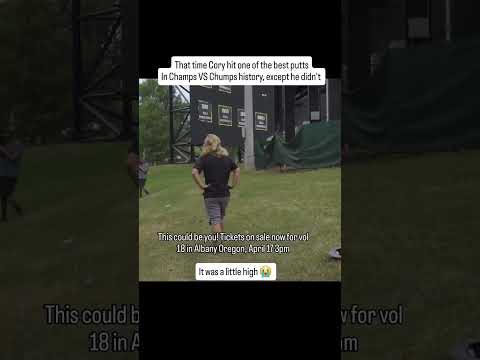 That time Cory hit one of the best putts in Champs VS Chumps history (for half Second) . 😭😭😭