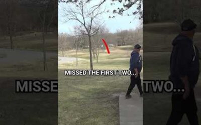 Missed the first two…nailed the third