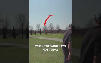 When the wind says NOT TODAY