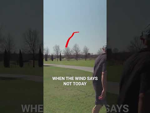 When the wind says NOT TODAY