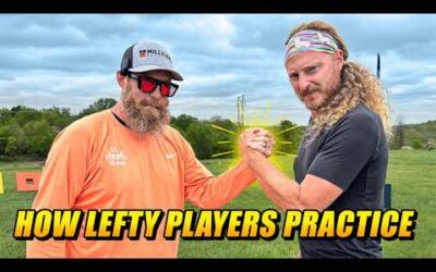 Do Lefty Players Practice Different | Zach Melton and Chris Clemons Practice Rounds