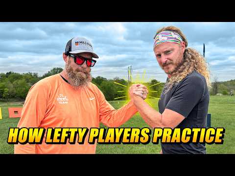 Do Lefty Players Practice Different | Zach Melton and Chris Clemons Practice Rounds