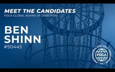 Ben Shinn • 2026 PDGA Global Board of Directors Candidate Interview