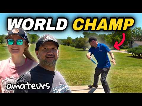 Can 2 Amateurs Beat a World Champion With Only 3 Discs?