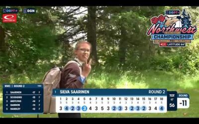 Silva Saarinen shoots a new COURSE RECORD at Milo McIver