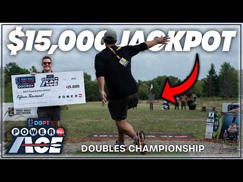 Powerball Ace Throw-Off | $15,000 JACKPOT | 2026 DGPT Doubles Championship at the Preserve