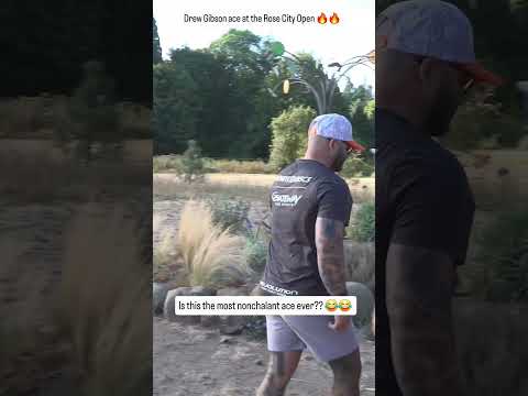 Drew Gibson ace at Pier Park during round 2 of the Rose City Open!