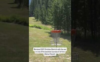 With johnnydiscgolf and southpawdiscgolf just getting back from Montana to film the Rocky Mountain