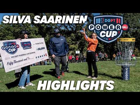 Silva Saarinen wins RECORD-BREAKING $50k at the 2026 DGPT Powerball Cup