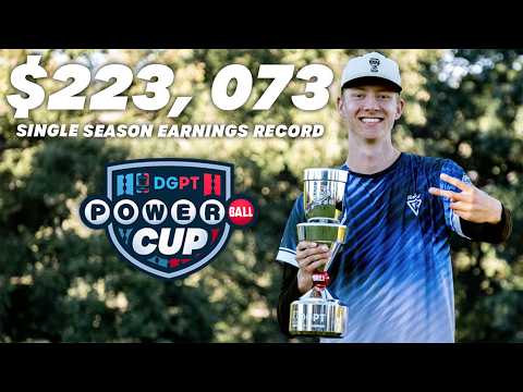 Gannon Buhr takes care of BUSINESS at the 2026 DGPT Powerball Cup