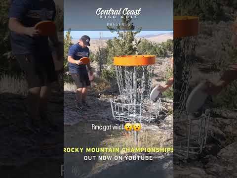 One of the toughest greens in disc golf doing it’s thing 😬😬😬 #discgolf